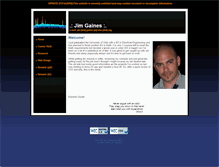 Tablet Screenshot of jim-gaines.com